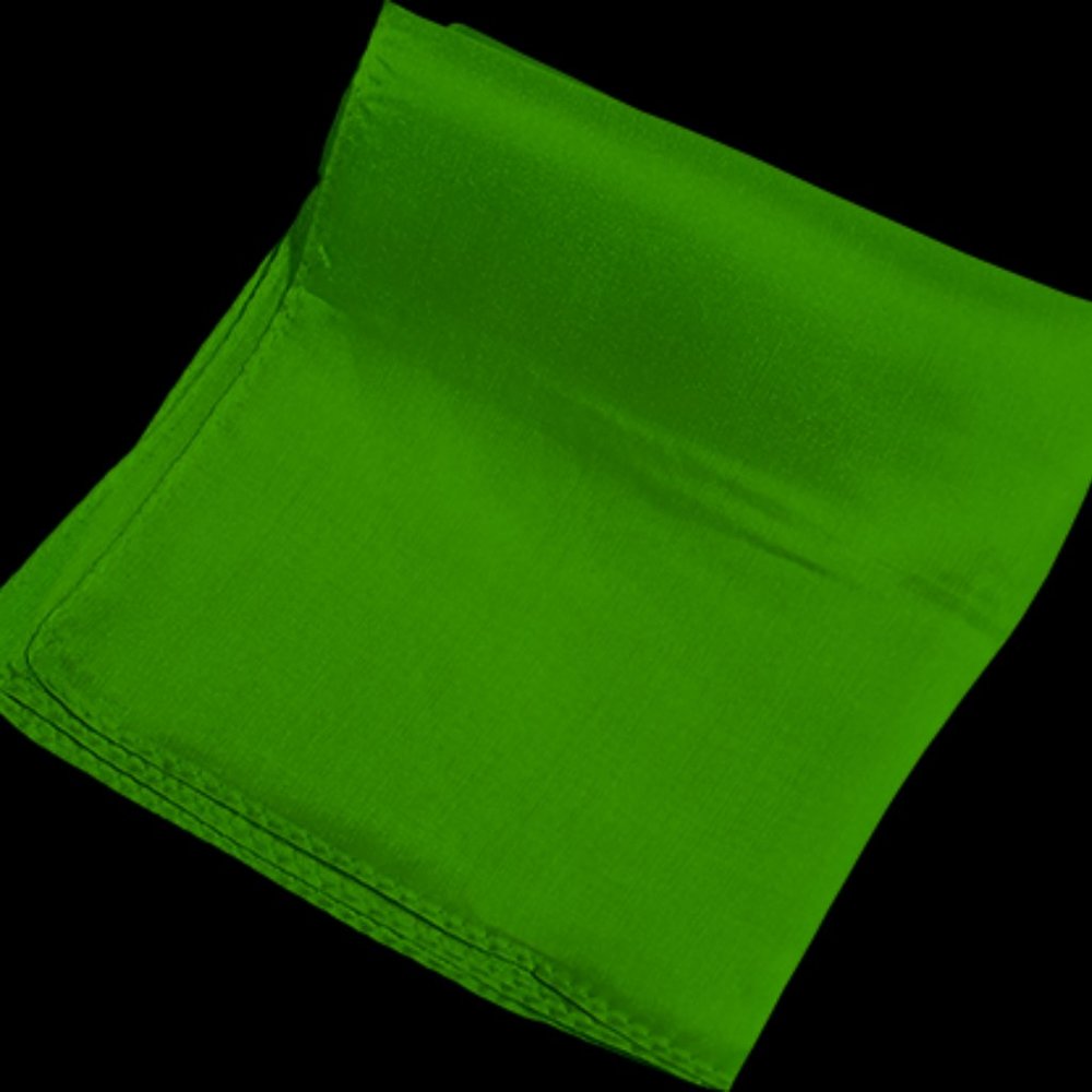 Silk 6 inch (Green) Magic by Gosh - Trick